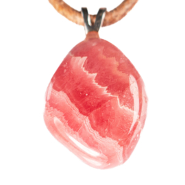 Rhodochrosiet  edelsteen hanger │ 1x UNIEK
