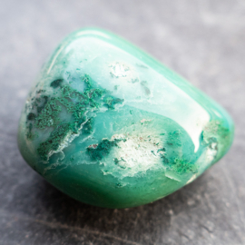 Gem Silica trommelsteen (XL) │ 1x UNIEK