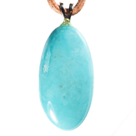 Turquoise 'Kingman' Arizona, 1 A kwaliteit 1x UNIEK