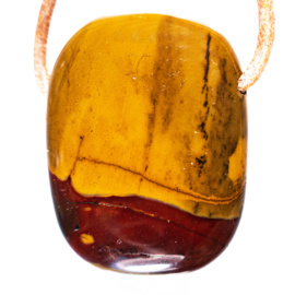 Mookaiet grote hanger geboord 1x UNIEK