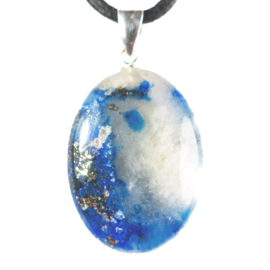 Afghaniet (medium grote) hanger | 1x UNIEK