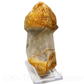 Scepter Bergkristal kwarts 16 cm 0,8 kilo  1x uniek ex.