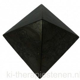Shungiet, piramide 10 cm, mét Luxe geschenkverpakking