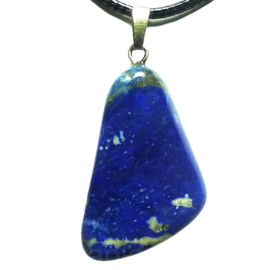 Lapis Lazuli  edelsteen hanger p.st. (L. ca 4,5 cm)