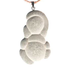 Calciet, Fairy Stone Groot, hanger | 1x UNIEK