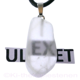 Ulexiet, hanger met 925 zilveren oogje per st.
