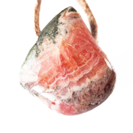 Rhodochrosiet hanger geboord │ 1x UNIEK