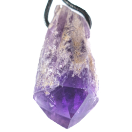 Amethist, Amethyst Kristal punt 1x UNIEK