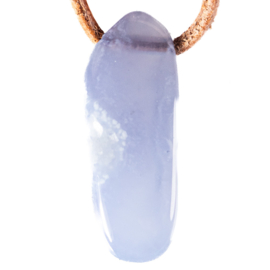 Chalcedoon, hanger geboord 1x UNIEK