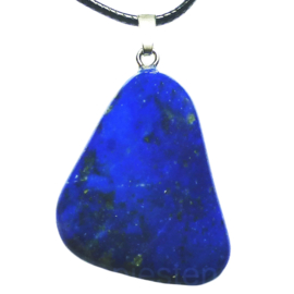 Lapis Lazuli  edelsteen hanger p.st. (L. ca 4,5 cm)