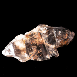 Elestiaal - Rookkwarts Kristal Cluster 0,12kg 1x UNIEK.