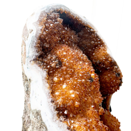 Citrienkristal Natuur Cluster (Uruguay) H. 80 cm, 42 kilo
