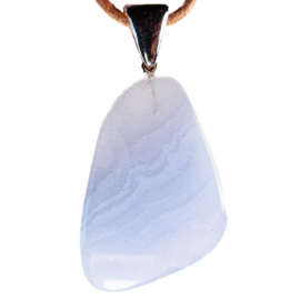 Chalcedoon - hanger Groot 1x UNIEK