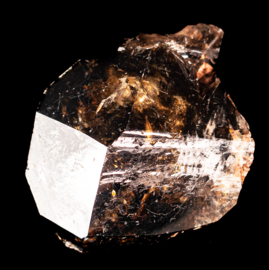 Elestiaal - Rookkwarts Kristal Cluster 0,1kg 1x UNIEK.