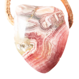 Rhodochrosiet hanger geboord │ 1x UNIEK