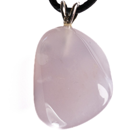 Chalcedoon,  'Rozen Chalcedoon', hanger per st.