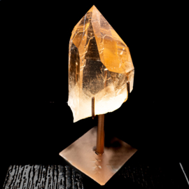 Citrien  Kristal (Natuur) op standaard │ 1x UNIEK