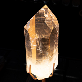 Citrien  Kristal (Natuur) op standaard │ 1x UNIEK