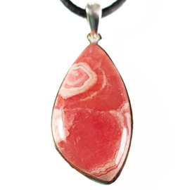 Rhodochrosiet  Zilveren hanger │ 1x UNIEK