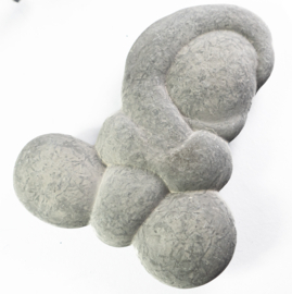 Fairy stone Dolomiet zandsteen L. 10,7 cm 1x UNIEK