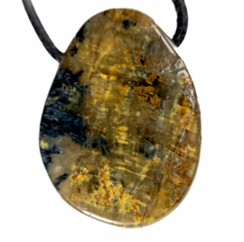 Nellite met Pietersiet Groot hanger 1x UNIEK