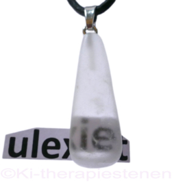 Ulexiet, hanger met 925 zilveren oogje per st.