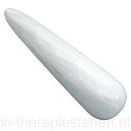 Scolesiet, edelsteen griffel (L) 9,5 - 10 cm lengte