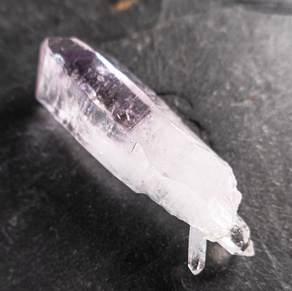0) Dubbeleinder  Amethist Vera Cruz Natuur kristal 1x UNIEK