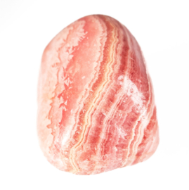 Rhodochrosiet, A-kwaliteit trommelsteen (XXL) 1x UNIEK