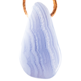 Chalcedoon hanger Groot 1x UNIEK
