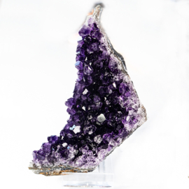 Amethist cluster Uruguay, 0,24  kilo | 1x UNIEK