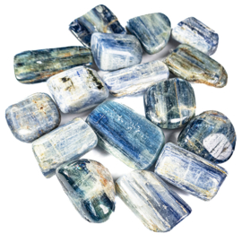 Kyaniet - Distheen blauw trommelstenen (L) p.st.*