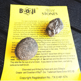 Boji® Stenen - Pop Rocks paar (Groot) ø 3,5 - 3,1 cm.
