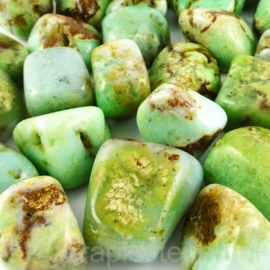 Chrysopraas trommelsteen (XL) per st.*