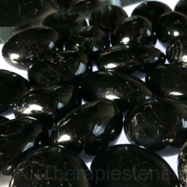 Toermalijn zwart trommelst. 1A kwaliteit (XL) 0,25 /  0,5 kg / 1 kg
