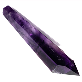 0) Dubbeleinder  Amethist kristal │1x UNIEK