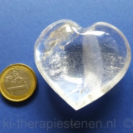 Bergkristal Hart 4,5 cm