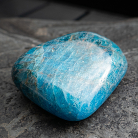 Apatiet, Blauwe Apatiet trommelsteen (XXL) │ 1x UNIEK
