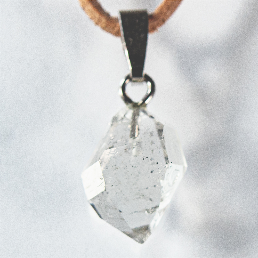 Herkimer Diamant  'New York' 1A kwaliteit  klein 1xUNIEK
