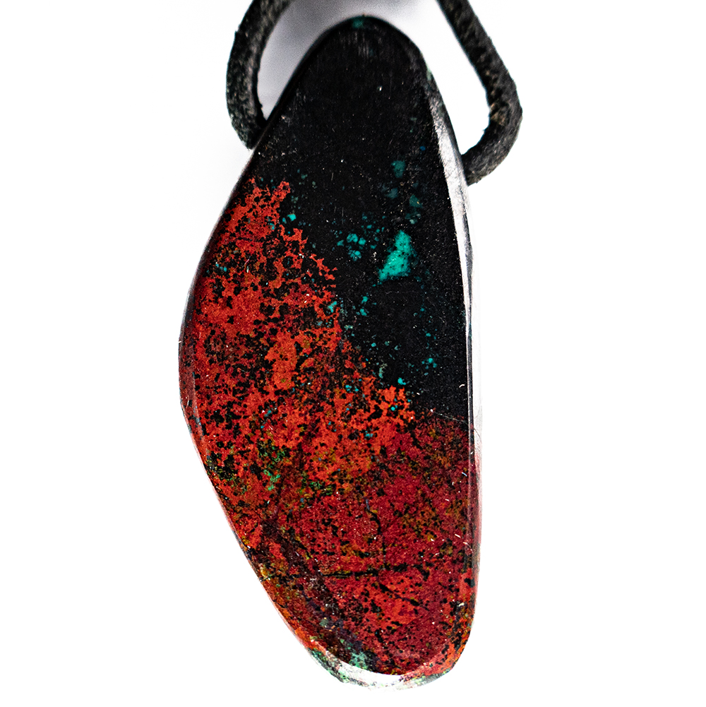 Sonora S☼nrise  (Chrysocoll met Cupriet)  grote hanger 1x UNIEK