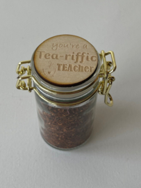 You're A TEA-riffic TEAcher - Kersenthee Cadeautje