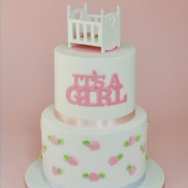 It's  a girl fondant uitsteker