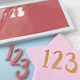 STYLISH set Numbers & Symbols Sweet Stamp