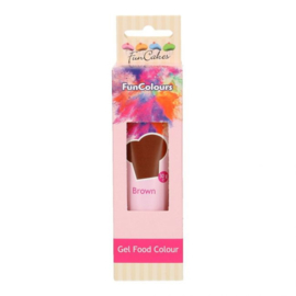 BROWN Funcolour concentrated color Gel Funcakes