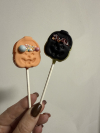 Daisy Makes® Candy Bucket Popper Set Large | Halloween Snoepemmer Cakepop Cutter-Popper & Tray | Blauw