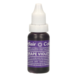 Sugarflair Edible Droplet Paint Grape Violet 14 ml | Paarse Eetbare Kleurstof