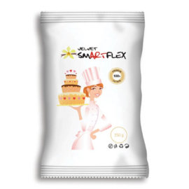 SmartFlex Velvet Rolfondant WIT met vanille smaak 250 Gram