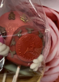 North Pole Express Mail - Cakepop Message Stamp