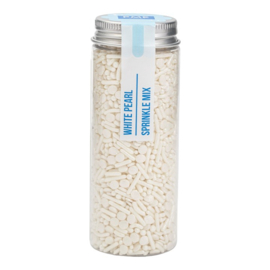 PME White Pearl Sprinkle Mix – Parelwitte Sprinkles 76 g