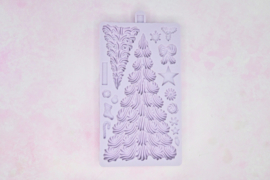 Botercreme kerstbomen -  silicone mold - Karen Davies